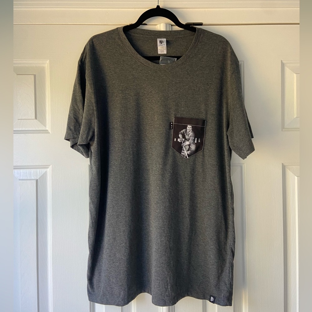 Poches & Fils Maurice Richard Hockey Tee Shirt XL